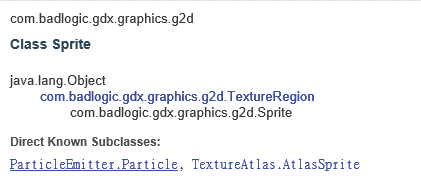 Texture,TextureRegion,SpriteBatch & Sprite