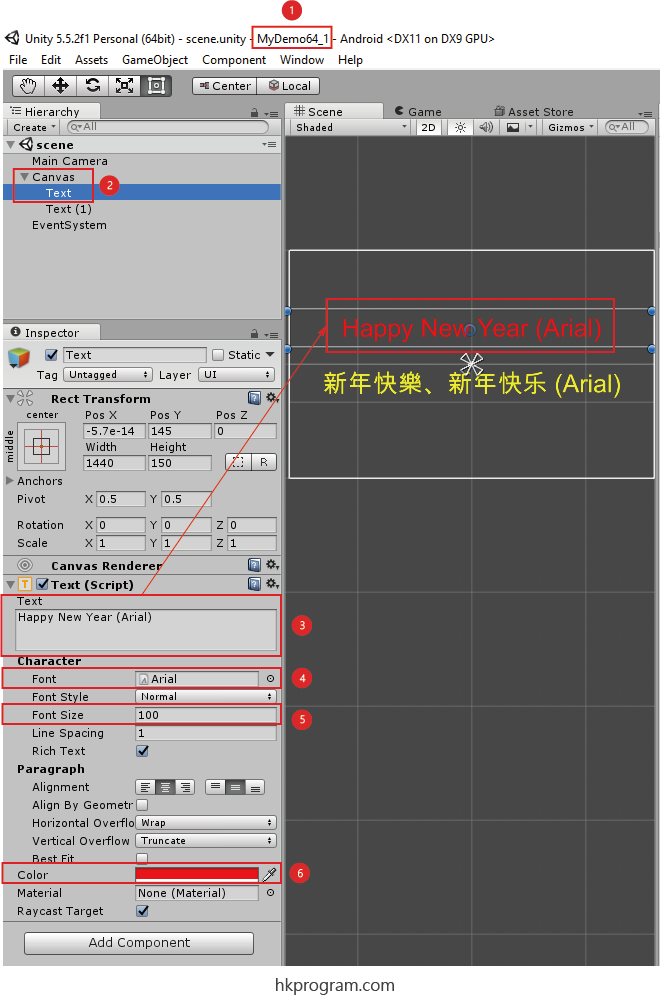 Unity: Fonts, Traditional and Simplified Chinese Characters